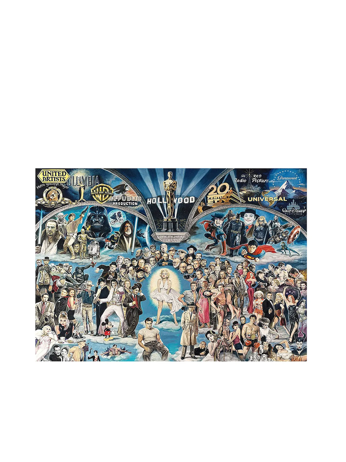 SCHMIDT-SPIELE | Puzzle - Hollywood - 1000 Teile | 